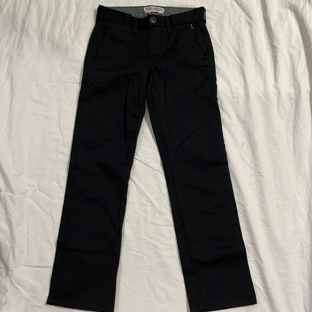 ❌SOLD❌Billabong Boys black pants. Size 23